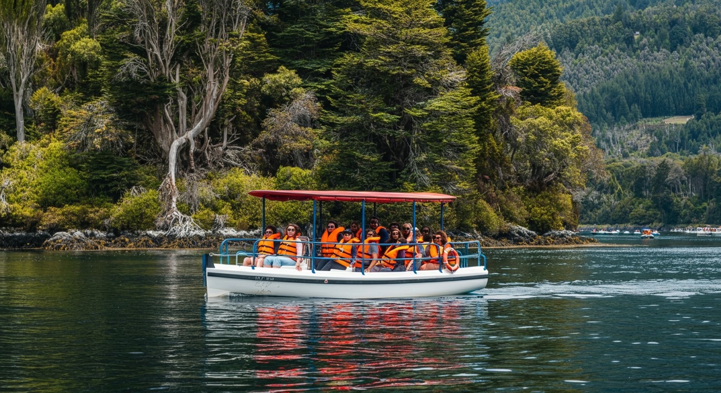Paseo en barco por Bariloche