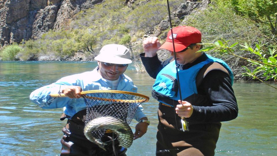 Dia de Pesca no Lago Moreno, Nahuel Huapi ou Gutiérrez foto 7