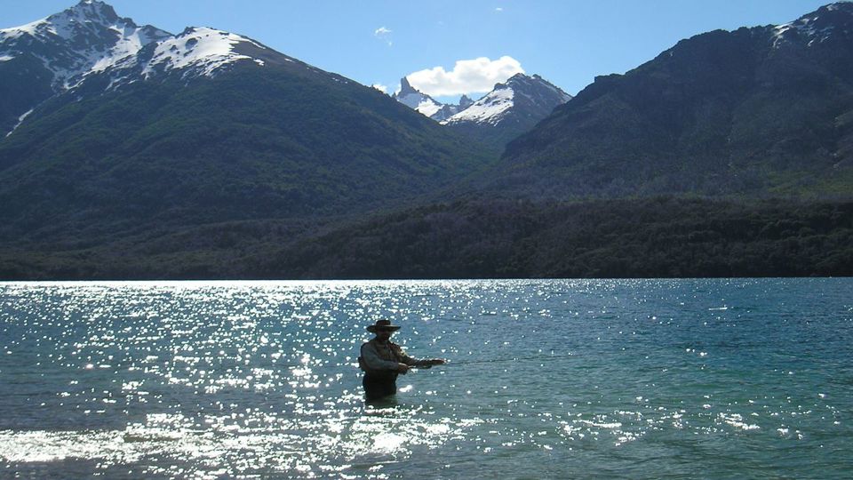 Dia de Pesca no Lago Moreno, Nahuel Huapi ou Gutiérrez foto 3
