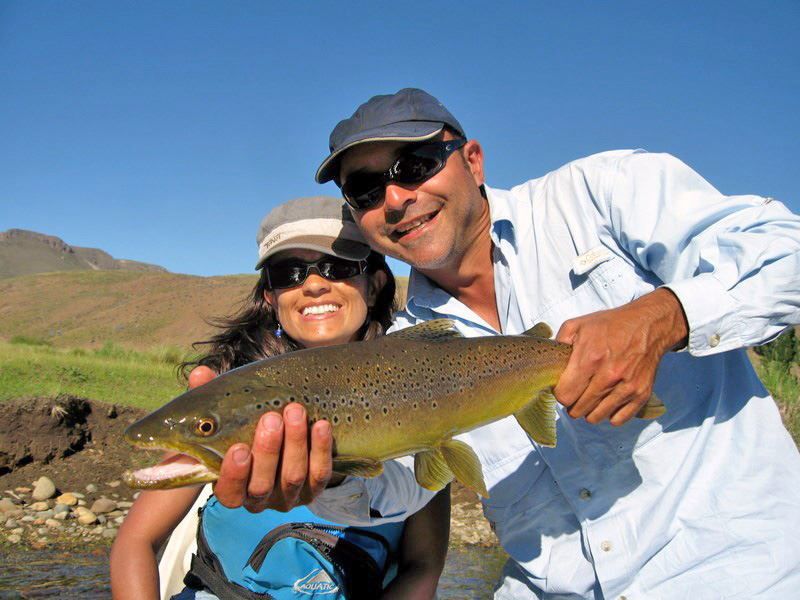 Pesca Spinning ou Fly Fishing no Rio Pichi Leufú foto 3