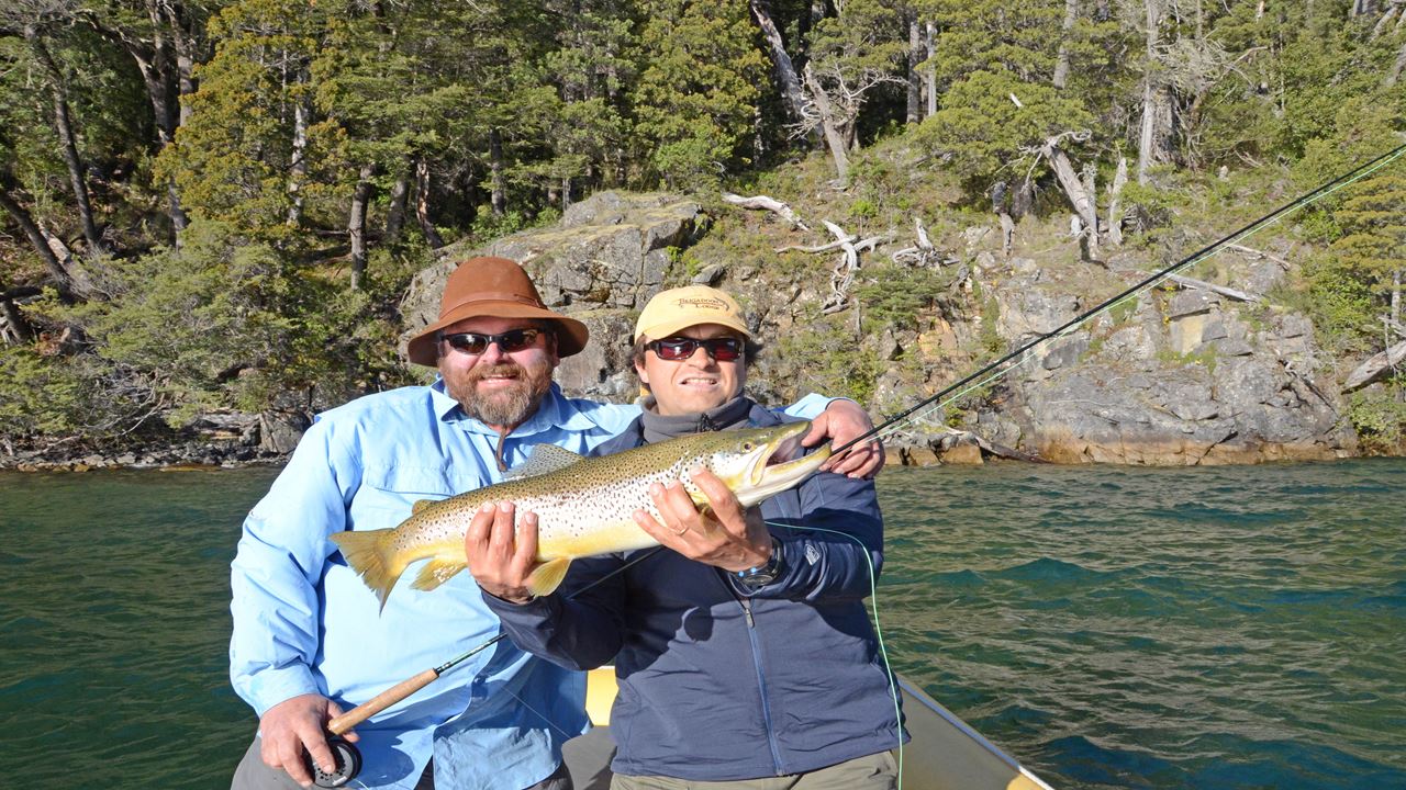 Medio Dia De Pesca En Los Lagos Nahuel Huapi, Moreno O Gutiérrez (6)
