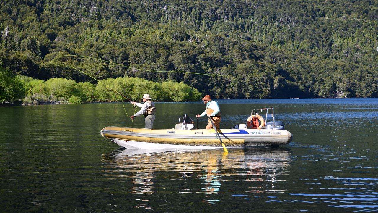 Medio Dia De Pesca En Los Lagos Nahuel Huapi, Moreno O Gutiérrez (5)