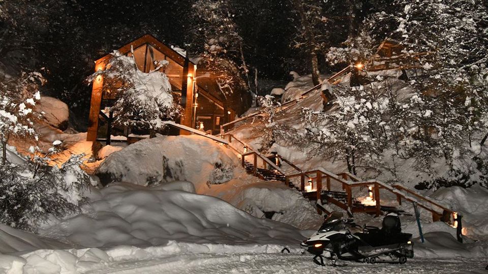 Caverna do Cerro Catedral de Moto de Neve com Jantar foto 2