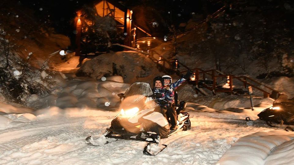 Caverna do Cerro Catedral de Moto de Neve com Jantar foto 1