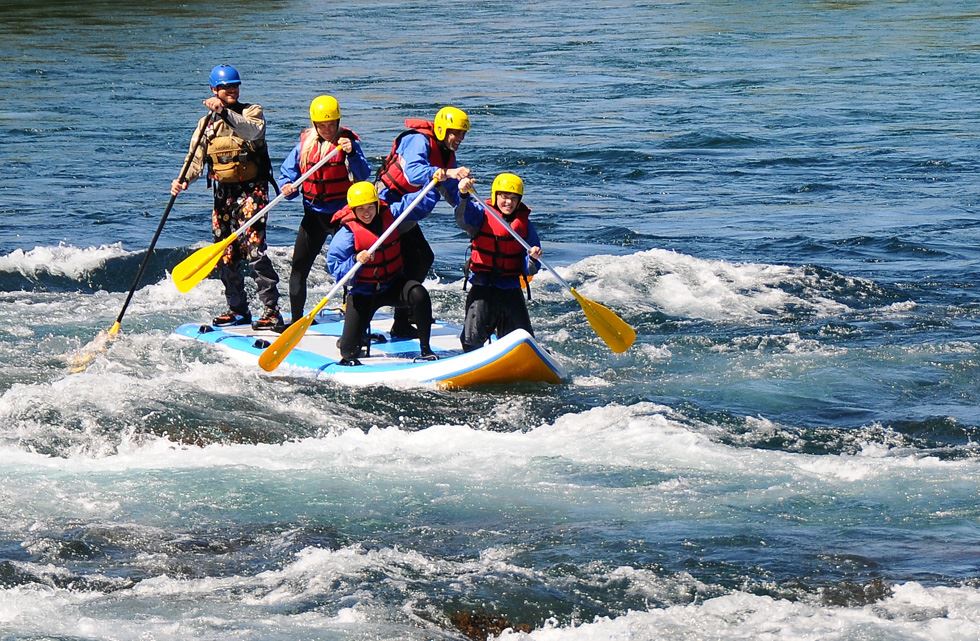 Stand Up Rafting Limay River foto 5