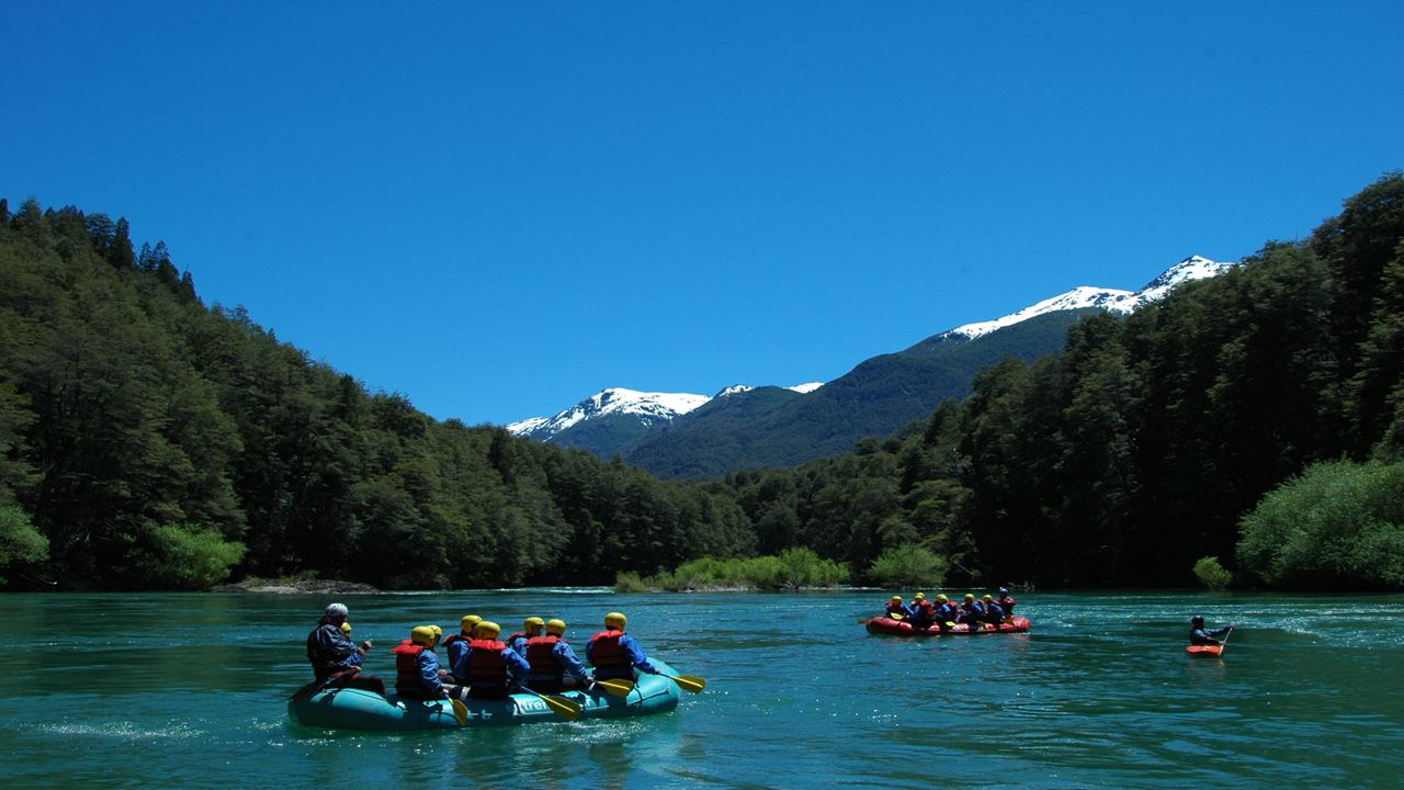 Stand Up Rafting Limay River foto 4