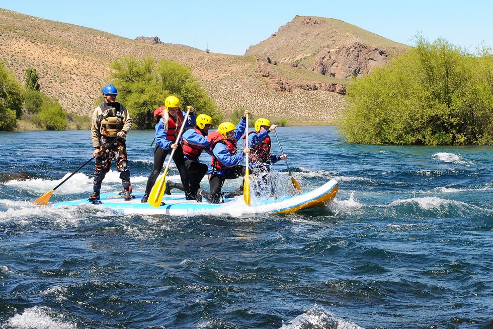 Stand Up Rafting Limay River foto 3