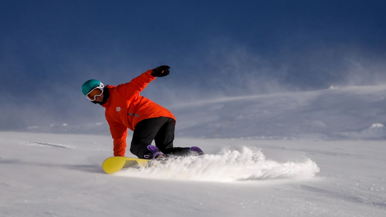 Snowboardtag Am Cerro Catedral foto 6