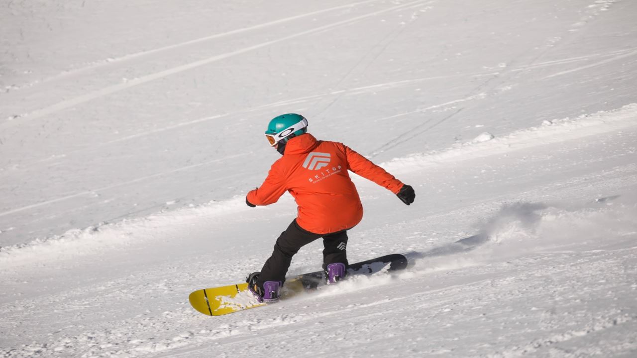 Snowboardtag Am Cerro Catedral foto 4