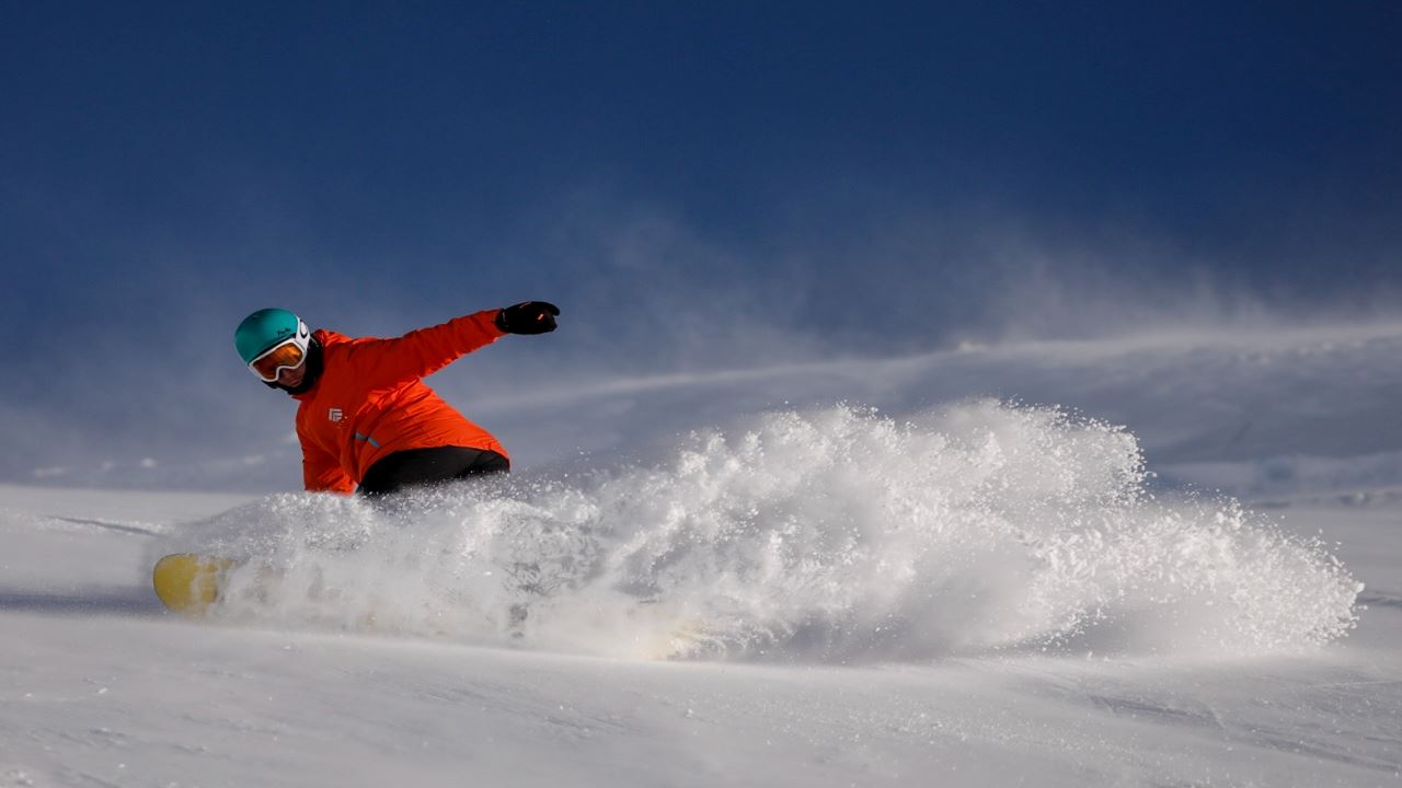 Snowboardtag Am Cerro Catedral foto 5