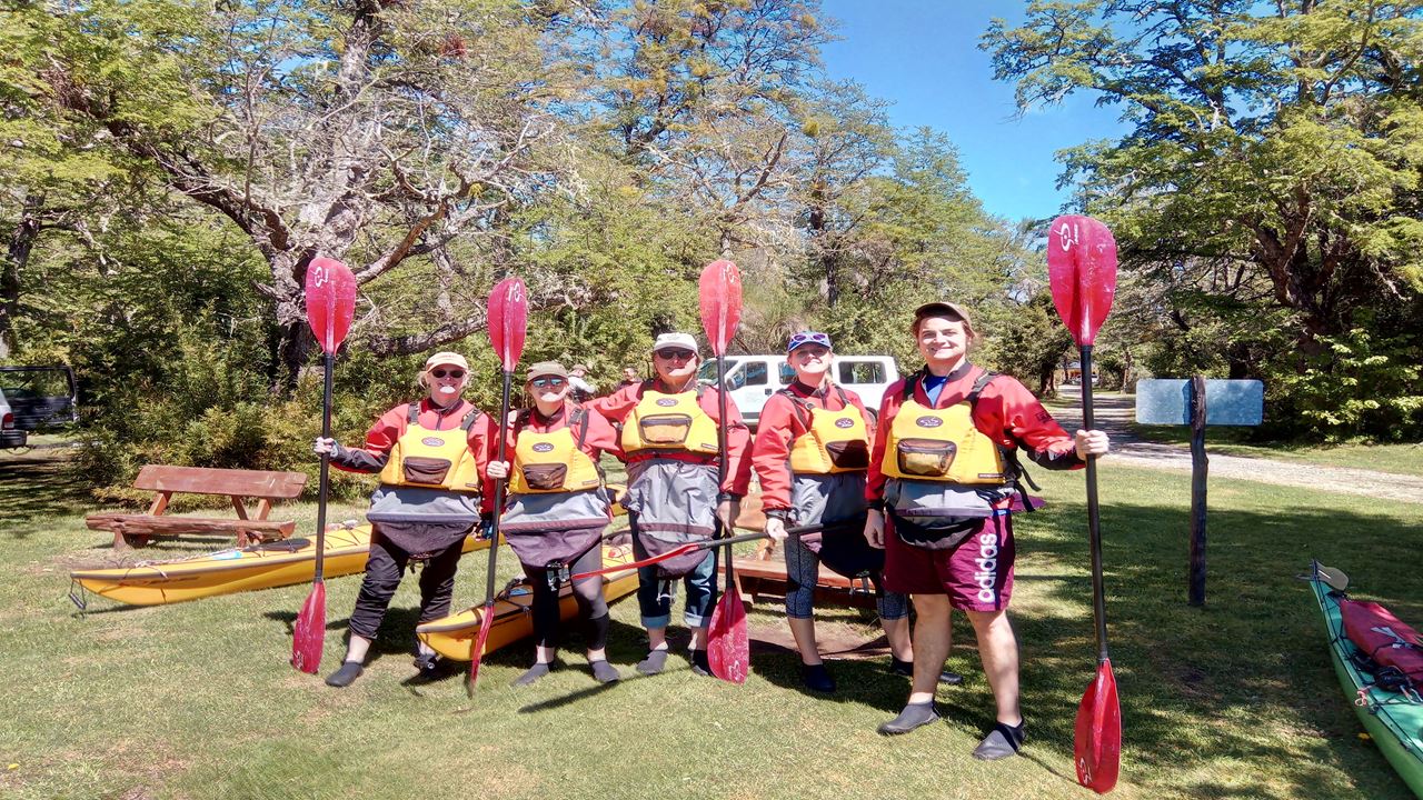 Kayaking And Trekking On Lake Mascardi In Private