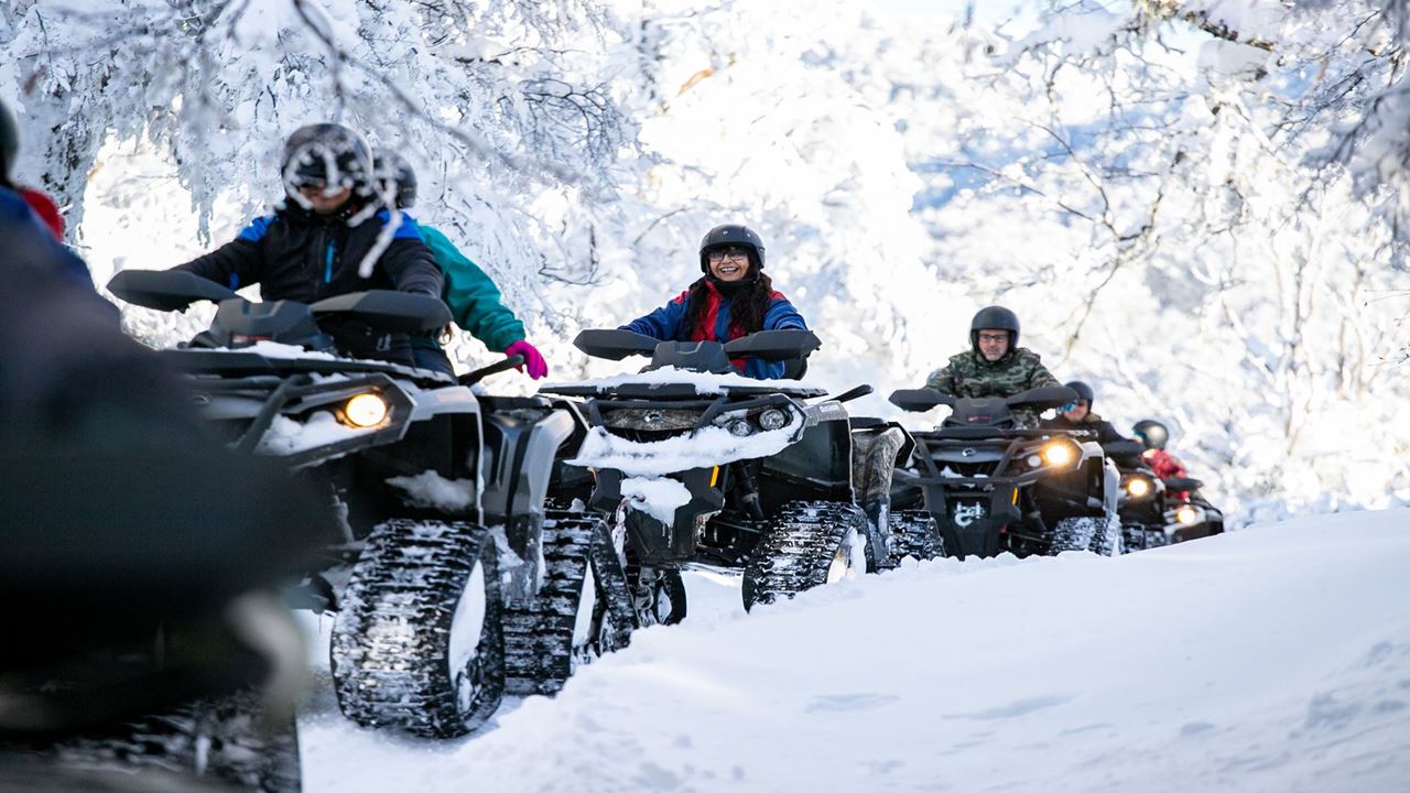 Atv And Track Ride On Cerro Otto